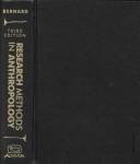 Research methods in anthropology by H. Russell Bernard