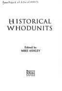 Cover of: Historical whodunits