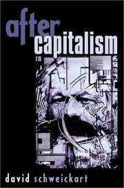 Cover of: After Capitalism (New Critical Theory) by David Schweickart