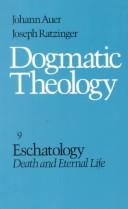 Cover of: Eschatology, death and eternal life