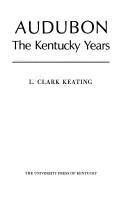 Cover of: Audubon: the Kentucky years