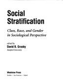 Cover of: Social Stratification: Class, Race, and Gender in Sociological Perspective (Westview Series on Social Inequality)