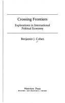 Crossing frontiers : explorations in international political economy