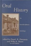 Oral history : an interdisciplinary anthology