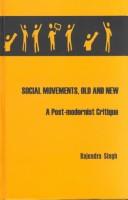 Cover of: Social Movements, Old and New: A Post-Modernist Critique