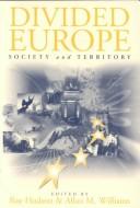 Cover of: Divided Europe: society and territory