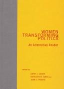 Cover of: Women transforming politics by edited by Cathy J. Cohen, Kathleen B. Jones, and Joan C. Tronto.