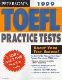 Cover of: Peterson's Toefl Practice Tests