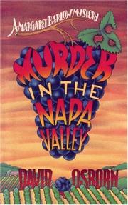 Cover of: Murder Napa Valley (A Margaret Barlow Mystery)