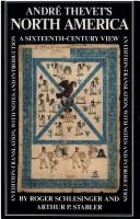 Cover of: André Thevet's North America: a sixteenth-century view