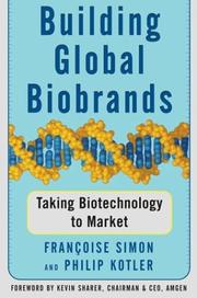 Cover of: Building Global Biobrands  by Francoise Simon, Philip Kotler