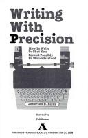 Writing with precision by Jefferson D. Bates