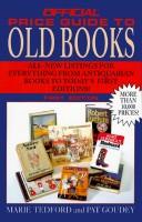Cover of: Official Price Guide to Old Books, 1st Edition (Official Price Guide to Collecting Old Books)