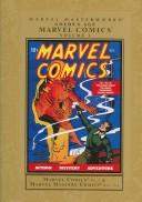 Cover of: Marvel Masterworks Golden Age Marvel Comics 1