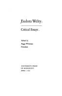 Cover of: Eudora Welty: Critical essays