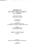 Gezer IV by William G. Dever
