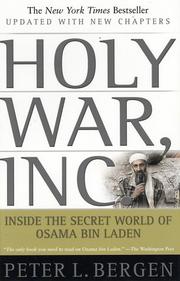 Holy War, Inc by Peter Bergen