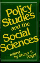 Cover of: Policy studies and the social sciences