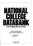 Cover of: National college databank: The college book of lists
