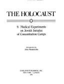 Cover of: Medical experiments on Jewish inmates of concentration camps