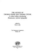 The Aeneid of Thomas Phaer and Thomas Twyne : a critical edition introducing Renaissance metrical typography