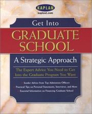 Cover of: Get Into Graduate School by Kaplan Publishing