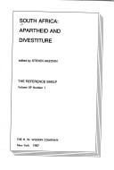 Cover of: South Africa: apartheid and divestiture