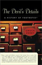 Cover of: The devil's details