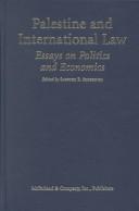 Cover of: Palestine and International Law