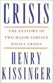 Cover of: Crisis by Henry Kissinger