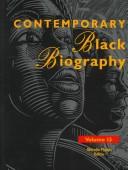 Cover of: Contemporary Black Biography by Gale Group