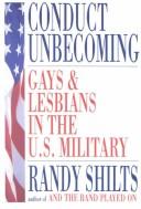 Cover of: Conduct Unbecoming by Randy Shilts