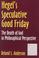 Cover of: Hegel's Speculative Good Friday