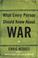 Cover of: What every person should know about war