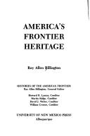 Cover of: America's frontier heritage