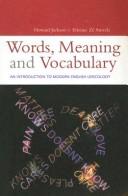 Cover of: Words, meaning, and vocabulary: an introduction to modern English lexicology