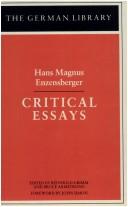 Cover of: Critical essays by Hans Magnus Enzensberger