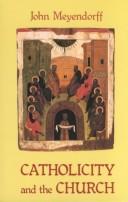 Cover of: Catholicity and the church