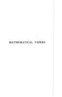 Cover of: The Collected Mathematical Papers of James Joseph Sylvester by James Joseph Sylvester