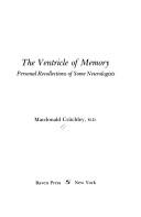 Cover of: The Ventricle of Memory: Personal Recollections of Some Neurologists