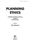 Planning Ethics by Sue Hendler