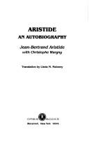 Cover of: Aristide: an autobiography