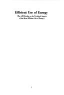 Cover of: Efficient Use of Energy: A Physics Perspective (AIP conference proceedings)