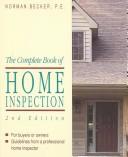 The Complete Book of Home Inspection by Norman Becker
