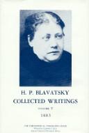 Cover of: H.P.B. Collected Writings, 5 (1883)