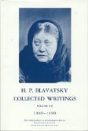 Cover of: H.P.B. Collected Writings, 12 (1889-1890) by Boris de Zirkoff