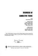 Cover of: Disorders of connective tissue: the 1974 Birth Defects Conference held at Newport Beach, California