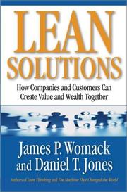 Cover of: Lean solutions by James P. Womack