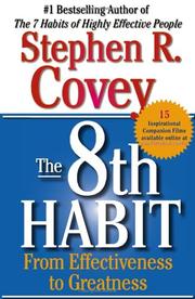 Cover of: The 8th Habit: From Effectiveness to Greatness