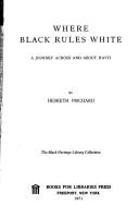 Where black rules white by Hesketh Vernon Hesketh-Prichard